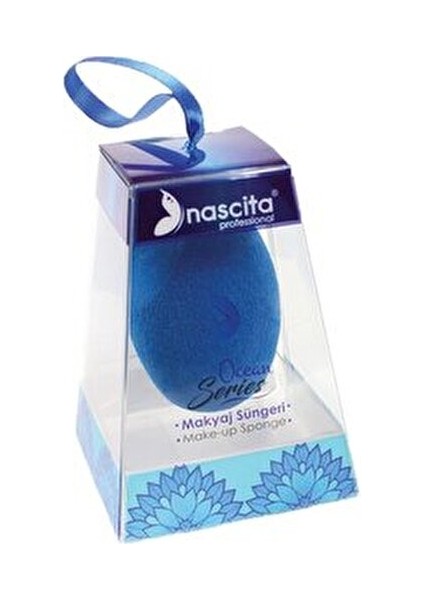 Ocean Tekli Makyaj Süngeri Kokusuz Mavi Renk Hassas Uygulama İçin fiyatları