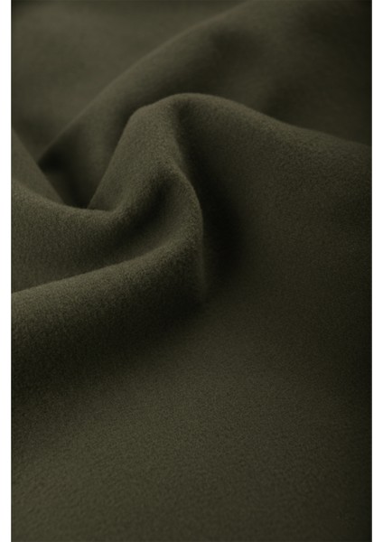 Erkek Haki Likralı Rahat Kalıp Cepsiz Kaşe Ceket – Çıt Çıtlı, Esnek Şık Model Ceket 0760 fırsatları