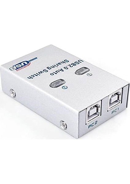 USB 2.0 2 Port Switcher USB Seçici 2 Kasa 1 Yazıcı Sharing Switch fiyatları