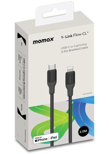 DL55D 1-Link Cl+ Usb-C To Lightning Braided Cable 2 mt fiyatları