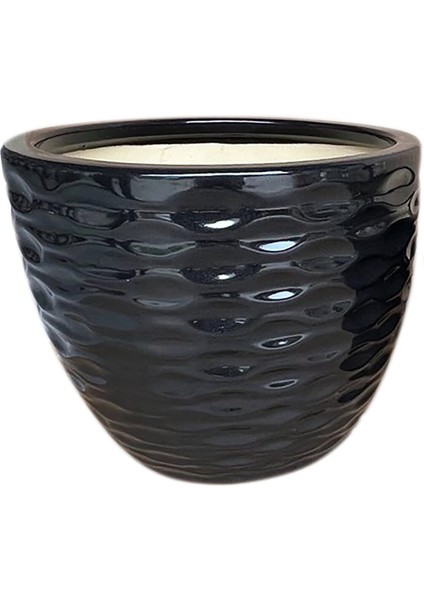 Gardenzone Küçük Boy Seramik Saksı (HG23-139) 15,5 cm 4 Adet