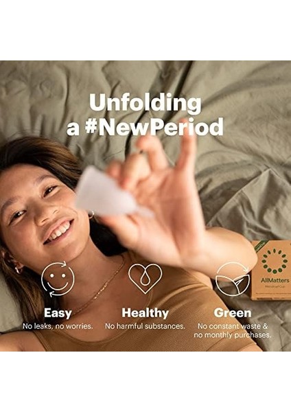 Allmatters Organicup Adet Kabı - Model Mini