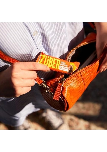 Züber Kakaolu ve Portakallı Meyve Tatlısı (12 x 40 Gr)