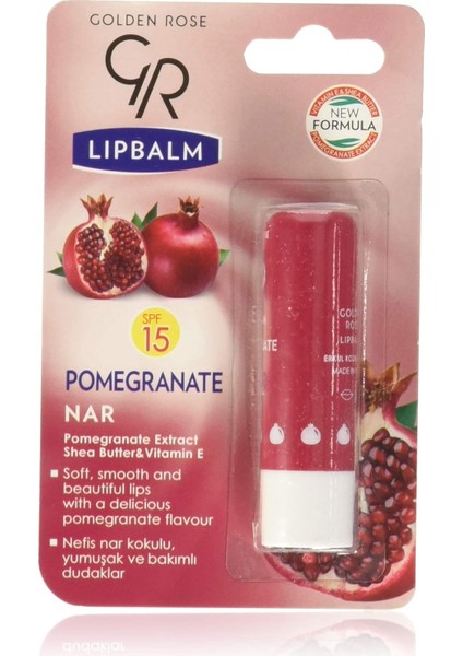 Golden Rose Lip Balm Dudak Bakım Kremi Pomegranate Spf 15 No:08 fiyatları