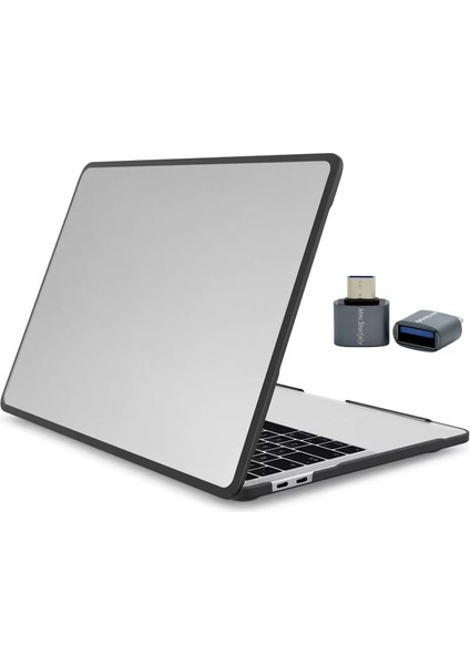 MacBook Pro 14.2 Inç Sert Kılıf M1,m2,m3,m4 Uyumlu A3185,A3401,A3112,A2992,A2918,2779,A2442 Darbe Çizilme Koruyucu Mat Kapak Şeffaf