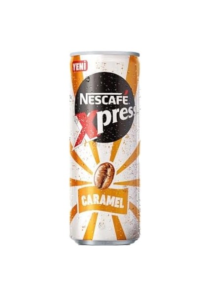 Nescafé Xpress Karamel Soğuk Kahve 250 ml x 24