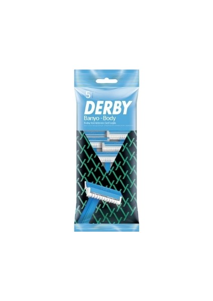 Derby-1 Tiras Bicagi 5'li Poset Banyo 2 Adet