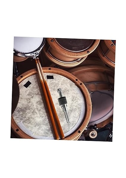 1 Set Zil Kolu Davul Ziller Kol Üçayak Davul Pedleri Zil Standı Tutucu Rafı Perküsyon Parçaları Ziller Tamir Parçası Kolu Davul Aksesuarları Bom Kolu Takımı Dönen Gümüş fırsatları