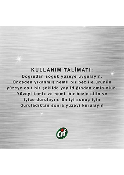 Cif Power Perfect Kireç & Pas Sökücü Sprey 435 ml (1 x 435 Ml)