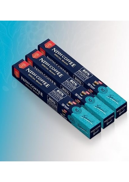 Nish Kahve Kapsül Kahve 10 Sport 3'lü Set Nespresso Uyumlu 30 Adet fiyatları