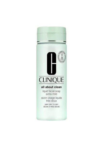 Clinique Liquid Facial Soap Extra Mild 200 Ml'likit Sabun 1 Paket (1 x 200 Ml) fiyatları