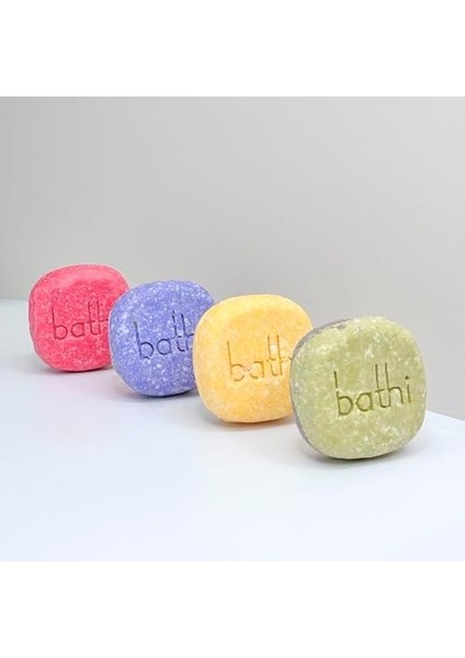 Bathi El Yapımı Ipek & Keten Katı Şampuan