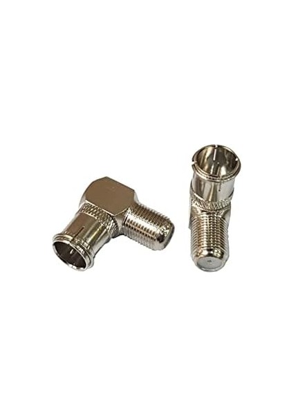 5 Adet Hızlı F Konnektör L Fiş 90 Derece L Anten Başlığı Fiş (5) fiyatları