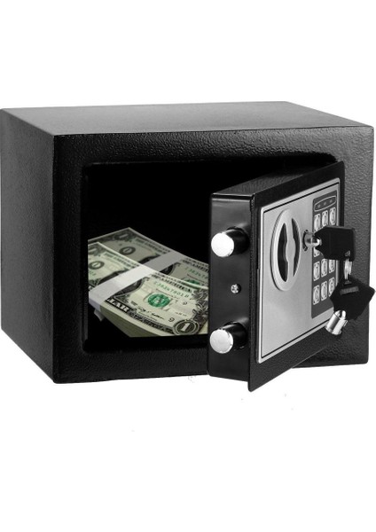 Elektronik Para Kasası Şifreli Anahtarlı Otel Tipi Kasa (4940)