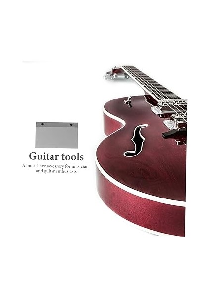 Gitar Ipek Kelepçesi Aksesuarlar Alet Elektrik Üzülmek Tamirat Perde Basın Aracı Gitar Perde Tel Basın Aracı Luthier Aracı Gitar Araçları Luthier Alüminyum Silver fırsatları