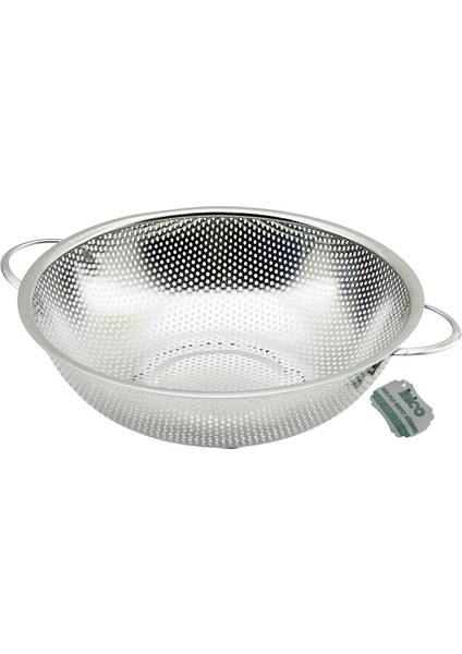 25CM Metal Kulplu Çelik Sepet Süzgeç Ince Tel Ayaklı (4940)