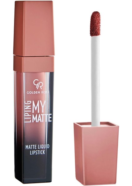 Golden Rose gr Lıpıng My Matte No:04 1 Paket (1 x 5 Ml)