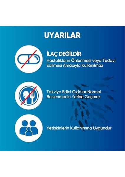 Voop Omega 3 Balık Yağı | Yüksek Epa & Dha - 500 Mg 60 Kapsül fiyatları