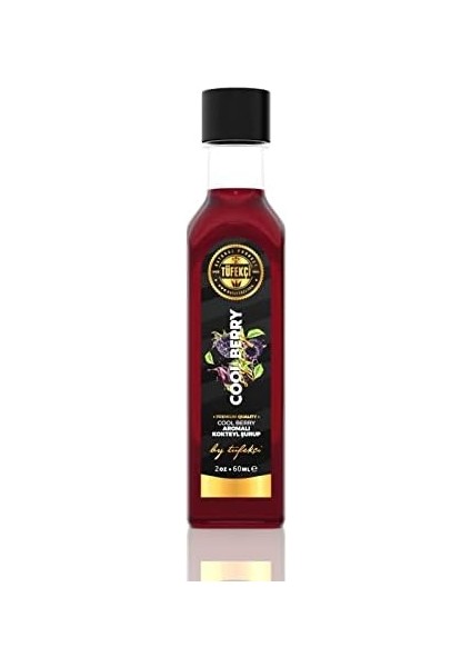 By Tüfekçi 6'li Avantajlı Kahve, Pasta ve Kokteyl Şurubu Deneme Paketi (Lime,frambuaz,çilek,karadut,blue Curacao Cool Berry) 6X60ML