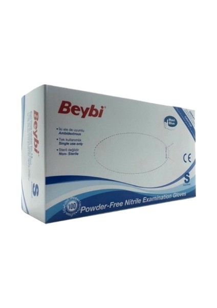 Eldiven Mavi Nitril S100'lü 4 Adet