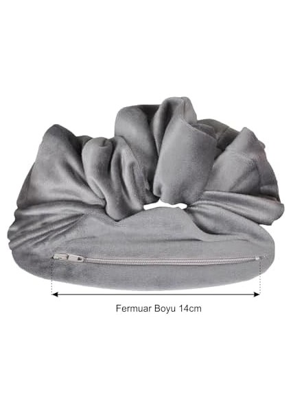 X-Perk Sporcu Saç Tokası Fermuarlı Cepli Lastikli Saç Tokası Cüzdan Saç Tokası fiyatları