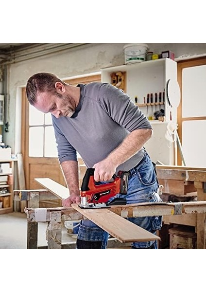 Akülü Dekupaj Testere Tc-Js 18 Li (1x2,5 Ah) Power X- (Li-Ion, 18 V, Sarkaç Fonksiyonu, Toz Emiş, 1x 2,5 Ah Akü, Şarj Cihazı ve Çanta Dahil) - 4321228 fiyatları