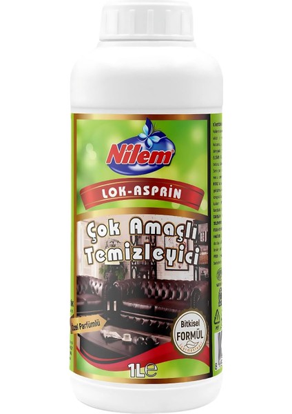 Nilem Lok Çok Amaçlı Temizleyici Bitkisel Formül 1 L fiyatları