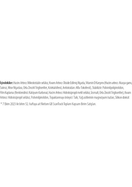 Ultra Vitamin D3 96 Tablet modelleri