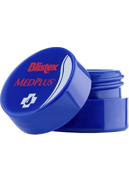 Blistex Medplus Kavanoz Kuru ve Çatlamış Dudaklara Onarıcı ve Ferahlatıcı Dudak Bakım Kremi X2 fiyatları