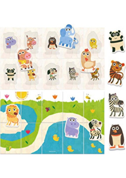 Flashcards Baby Logic Eğitici Oyun Hayvanlar ve Doğa Temalı Sınırsız Oyuncu Sayısı indirimleri