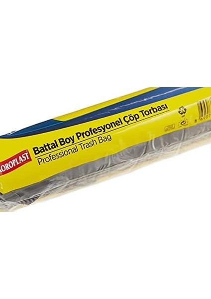 Koroplast Profesyonel Battal Boy Çöp Poşeti 7'li 72X95 Cm, Sızdırmaz Yırtılmaz Battal Boy Çöp Torbası, Geri Dönüştürülebilir Atık Torbası, Restoran, Kafe, Ofis-Işyeri, Ev-Mutfak Için Güçlü Çöp Poşeti modelleri