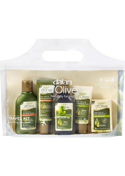 Dalan Dolive Zeytinyağlı Seyehat Seti 5 Li