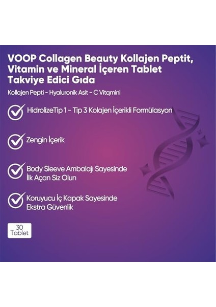 Voop Collagen Beauty 30 Tablet