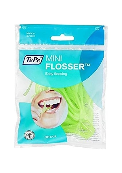 Tepe Mini Flosser Diş Ipleri, Çatallı