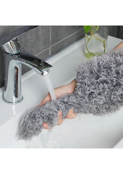 Teleskopik 3&apos;lü Mop Toz Alma Püskülü Çok Fonksiyonlu Temizlik Seti (4940) fiyatları