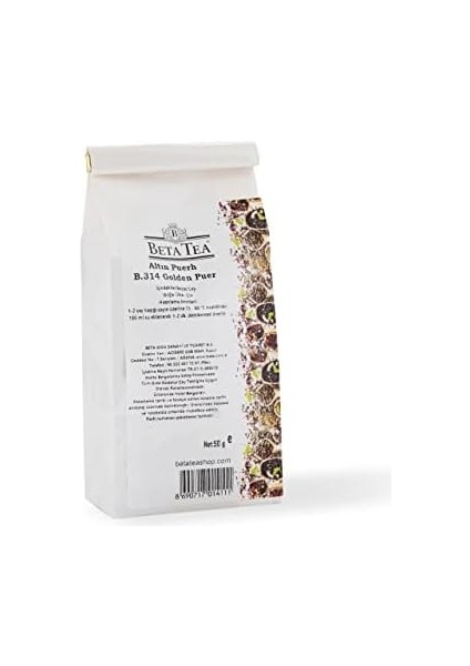 Beta Golden Puerh Çayı 50GR - B.314 fiyatları