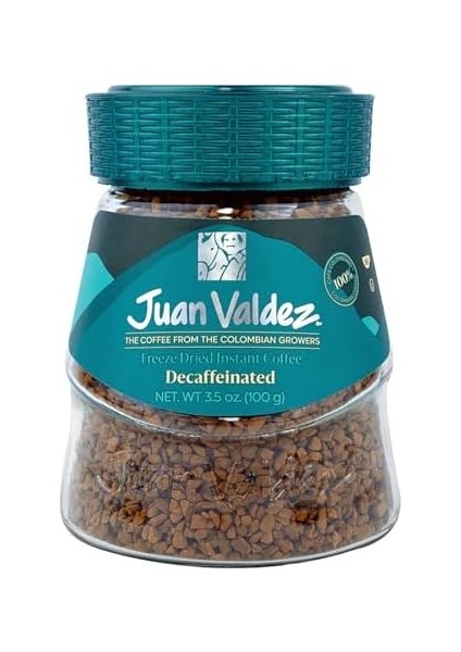 Juan Valdez Kafeinsiz Granül Kahve, 95G modelleri