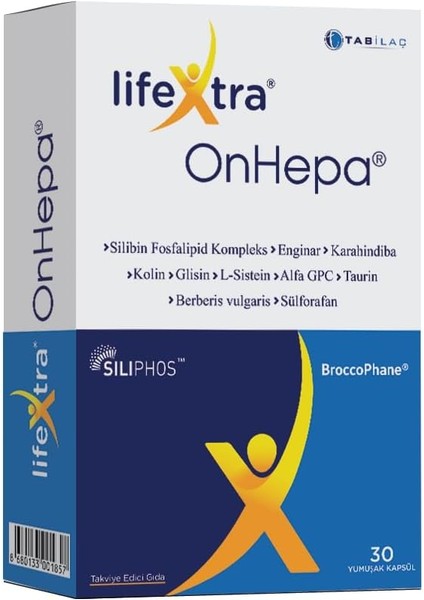 Lifextra Onhepa 30 Yumuşak Kapsül