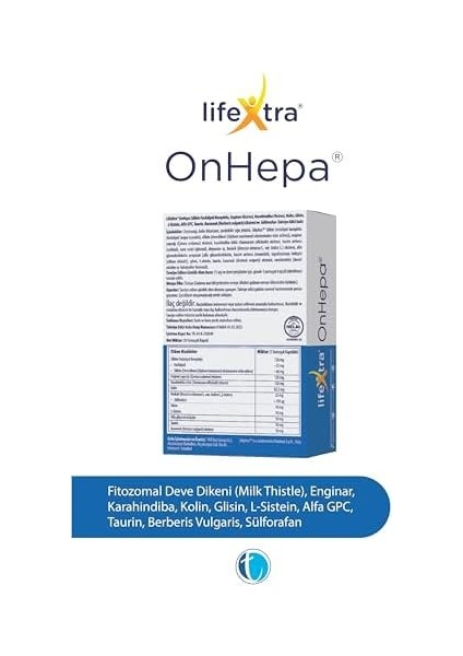 Lifextra Onhepa 30 Yumuşak Kapsül fiyatları