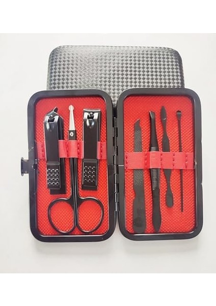 Profesyonel 7 Parça Çok Fonksiyonlu Manikür ve Pedikür Tırnak Seti - Burun Kıl Alma Gmn-11 modelleri