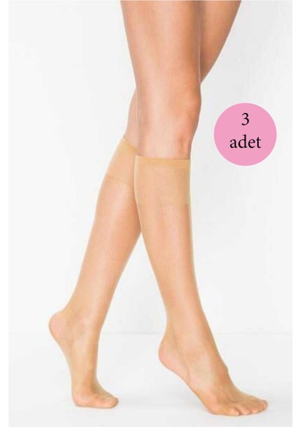 3 Adet Süper Ince 15 den Mat Pantolon Çorabı Ten fiyatları