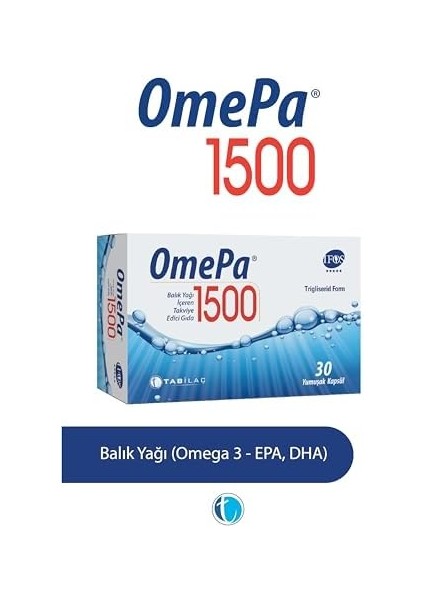 Omepa 1500 30 Kapsül fiyatları