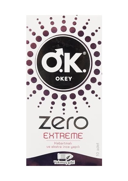 Okey Zero Extreme Prezervatif 10 Adet fiyatları