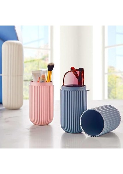 Orret Home Seyahat Tipi Aksesuar Taşıma Kabı Gözlük Diş Macunu Diş Fırçası Saklama Kutusu,valiz Tipi (1ADET) fiyatları