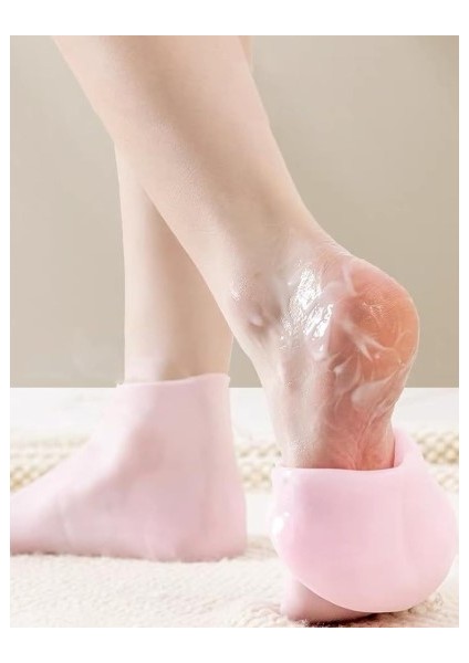 Silikon Nemlendirici Çorap Ayak Bakım Çorabı (4940)