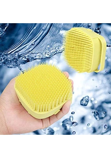 Buffer® Yumuşak Silikon Malzemeli Esnek Jel Hazneli Masaj Fonksiyonlu Etkili Banyo Duş Kese Lifi modelleri