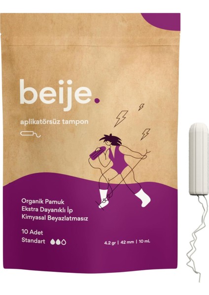 Beije 10'lu Standart Tampon modelleri