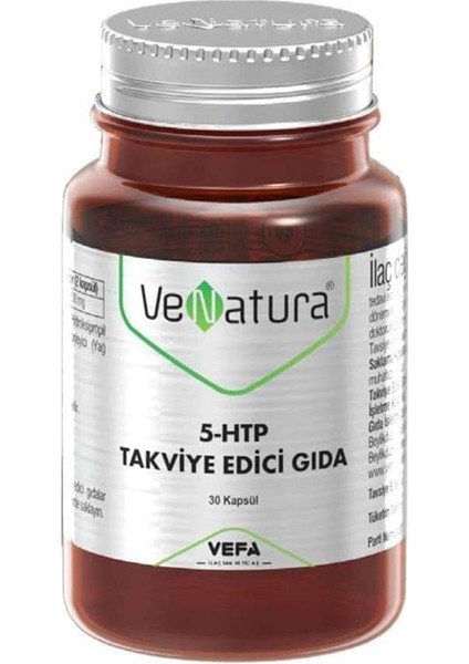 Venatura 5-Htp 30 Kapsül 1 Paket (1 x 1 Adet) fiyatları
