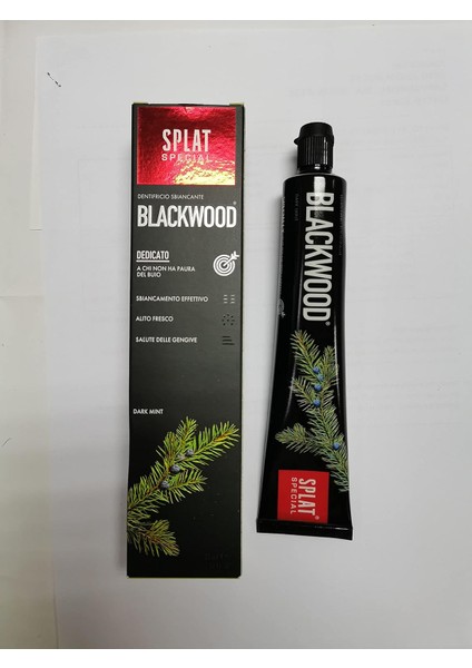 Splat #mc Blackwood Özel Seri Diş Macunu 75ML -Florür Içermez, Vegan Dostu, Plak Oluşumlarını Kaldırır ve Oluşmasını Önler, Aktif Kömür - Kokuyu Emer ve Lekeyi Giderir fiyatları