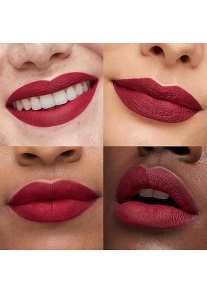 Ruj-New Lastıng Matte Veıl Lıquıd Lıp Colour-15 Vivid Plum